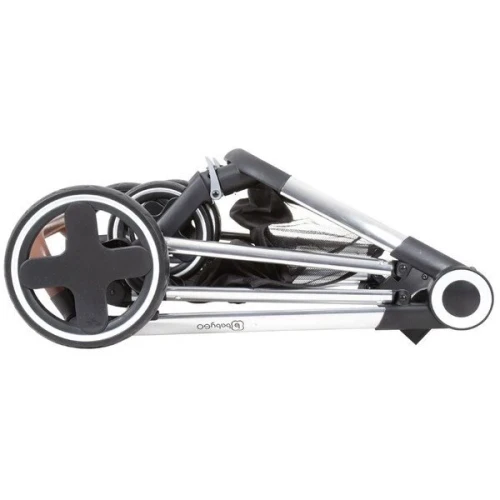 Коляска 3 в 1 BabyGo Halime Grey, Silver Frame купить в Кишиневе