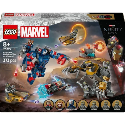 Set construcție Lego Marvel Avengers: Endgame Thor Vs. Chitauri, 373 elemente cumpăra în Chișinau