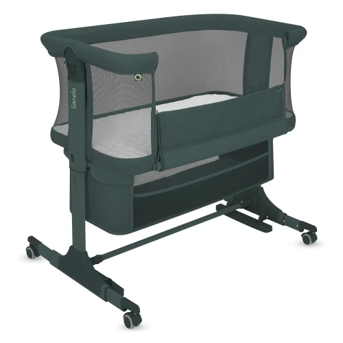 Детская кроватка 3 в 1 Lionelo Jodie Green Graphite купить в Кишиневе