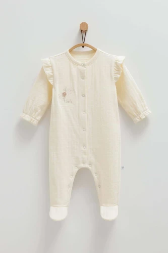 Salopetă Caramell Rose Baby Cream (6-9L) cumpăra în Chișinau