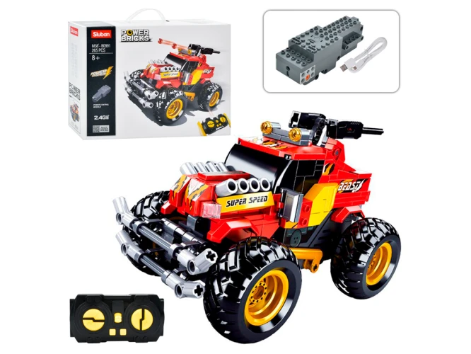 Set de construcție Sluban SUV, cu telecomandă, 265 elemente cumpăra în Chișinau