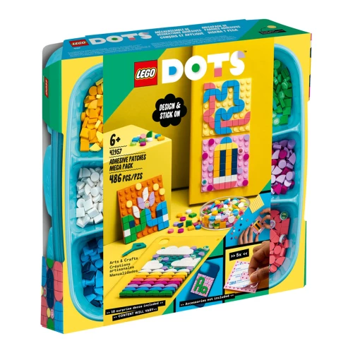 Конструктор Lego DOTS Adhesive Patches Mega Pack 41957, 486 элементов купить в Кишиневе