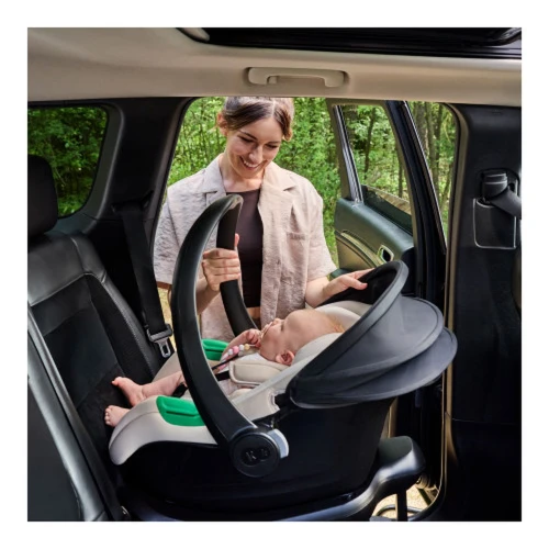 Автолюлька 40-87 см (i-Size) KinderKraft Mink Pro 2, бежевая купить в Кишиневе