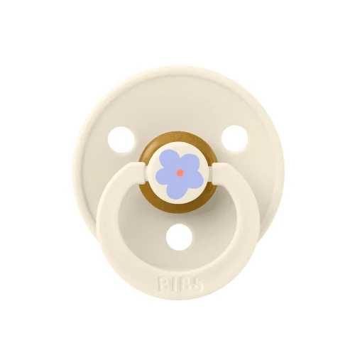 Пустышка круглая латексная Bibs Jasmine Ivory, 6-18 мес. купить в Кишиневе