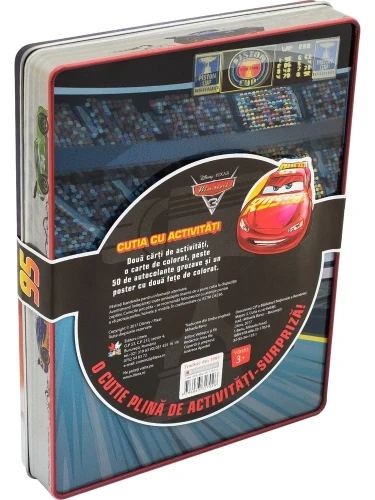 Carte Mașini 3. Cutia cu activități cumpăra în Chișinau