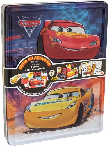 Carte Mașini 3. Cutia cu activități cumpăra în Chișinau