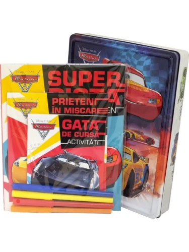 Carte Mașini 3. Cutia cu activități cumpăra în Chișinau