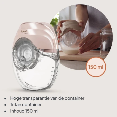 Pompa de san electrica Lionelo Fidi Free Slim Pink cumpăra în Chișinau