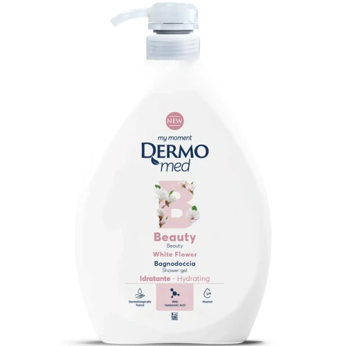 Детский гель для душа DermoMed Beauty White Flower, 1000 мл купить в Кишиневе