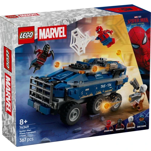 Конструкторы Lego Marvel Spider-Man Prison Transport Chase, 367 элементов купить в Кишиневе