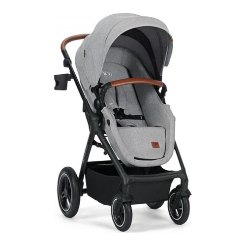 Cărucior 3 în 1 Kinderkraft B-Tour cu scaun auto MINK, Light Grey cumpăra în Chișinau