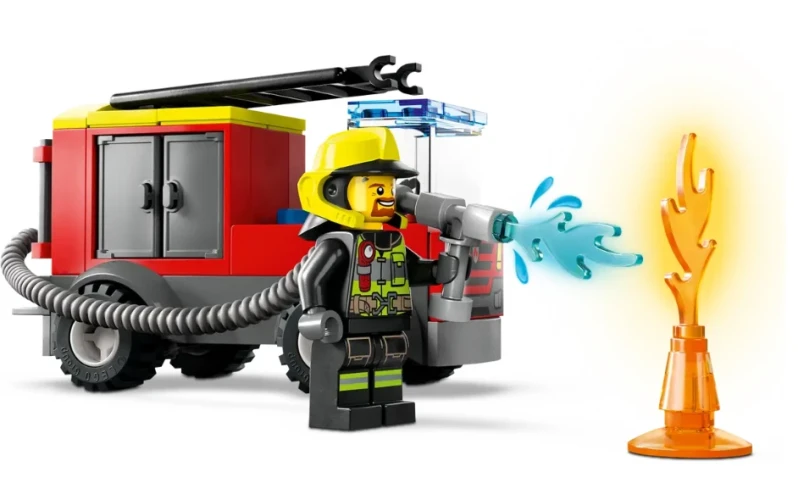 Конструкторы Lego City Fire Station and Fire Truck, 153 элементов купить в Кишиневе