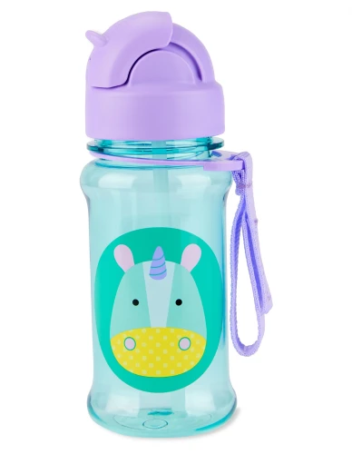 Cană cu pai Skip Hop Tritan Zoo Unicorn (12 luni+), 355 ml cumpăra în Chișinau