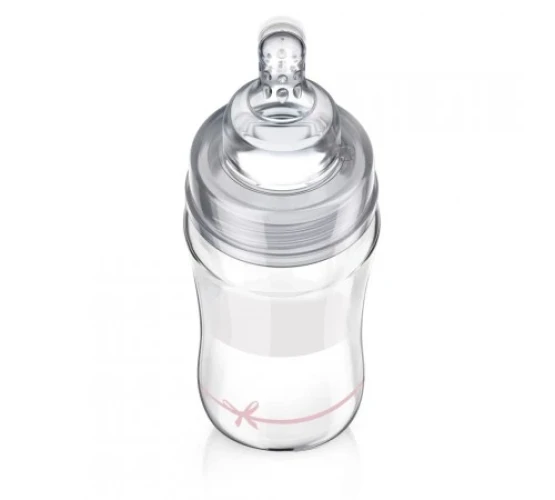 Бутылочка для кормления из стекла Lovi Baby Shower Girl 250 мл купить в Кишиневе