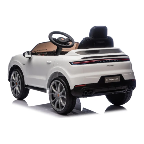 Mașină electrică pentru copii KidsCar Porsche Cayenne E-Hybrid Coupe, 12V7Ah, 2 motoare de 25W, albă cumpăra în Chișinau