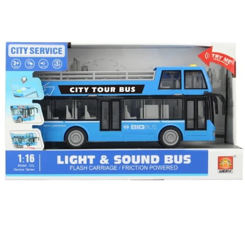 Autobuz cu etaj deschis cu inerție Wenyi WY916B cumpăra în Chișinau