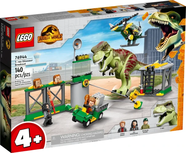 Set construcție Lego Jurassic World T. rex Dinosaur Breakout, 140 elemente cumpăra în Chișinau