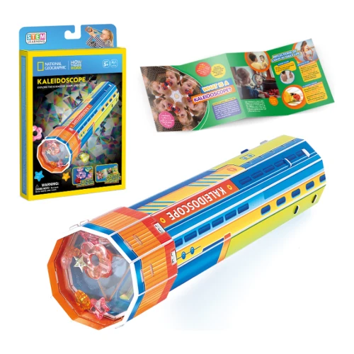 Puzzle 3D Cubic Fun STEM Series Caleidoscop – lumina și reflexia, 18 elemente cumpăra în Chișinau