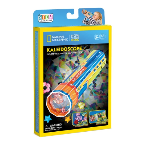 Puzzle 3D Cubic Fun STEM Series Caleidoscop – lumina și reflexia, 18 elemente cumpăra în Chișinau