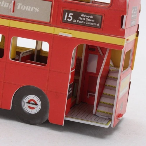 Puzzle 3D CubicFun Autobuz englezesc cu etaj (Double Decker Bus), 66 elemente cumpăra în Chișinau