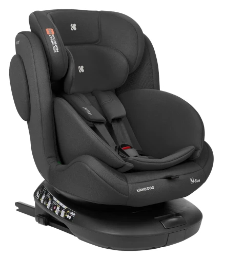Scaun auto 40-150 cm (i-Size) Isofix Kikkaboo i-Felix 2 Black, rotativ 360 cumpăra în Chișinau