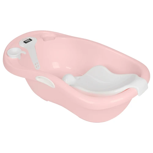 Cădiță cu suport și termometru Kikkaboo Lavera Pink, 89 cm cumpăra în Chișinau