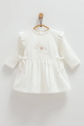 Rochiță cu mânecă lungă Caramell Rose Baby Ivory (9-12L) cumpăra în Chișinau