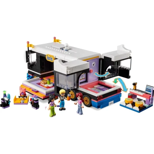 Конструкторы Lego Friends Pop Star Music Tour Bus, 845 элементов купить в Кишиневе