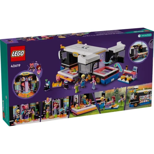 Конструкторы Lego Friends Pop Star Music Tour Bus, 845 элементов купить в Кишиневе