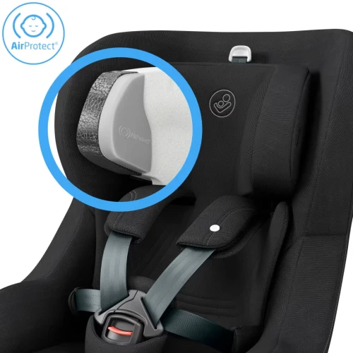 Автокресло 61-105 см (i-Size) Isofix Maxi-Cosi Pearl Slide Pro Authentic Black, поворотное 360 купить в Кишиневе