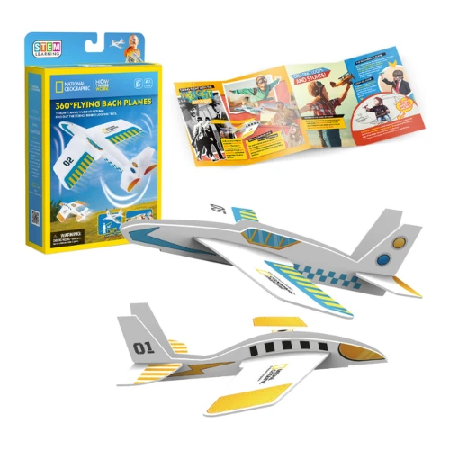 Puzzle 3D Cubic Fun STEM Series Avioane care zboară la 360°, 20 elemente cumpăra în Chișinau