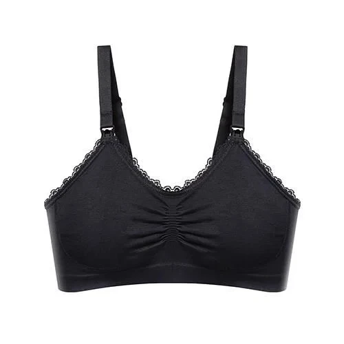 Бюстгальтер для кормления BabyOno Black, размер D (75–80) купить в Кишиневе
