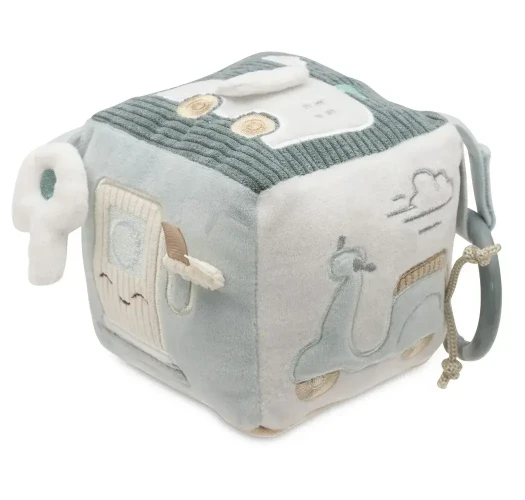 Jucărie de pluș Jollein Cube On The Go, 10x10 cm cumpăra în Chișinau