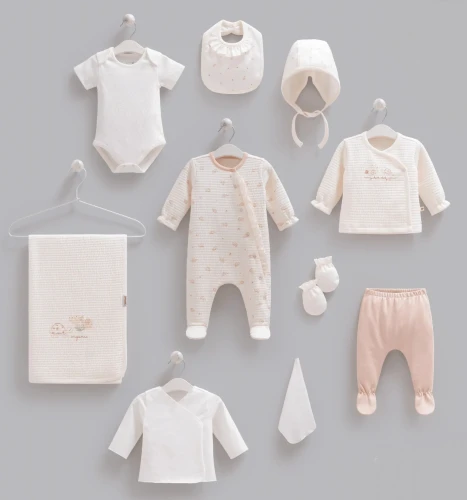 Комплект из 10 штук Caramell Tiny Girl Ivory & Pink (0М) купить в Кишиневе