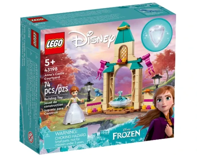 Set constructie Lego Disney Anna's Castle Courtyard, 74 elemente cumpăra în Chișinau