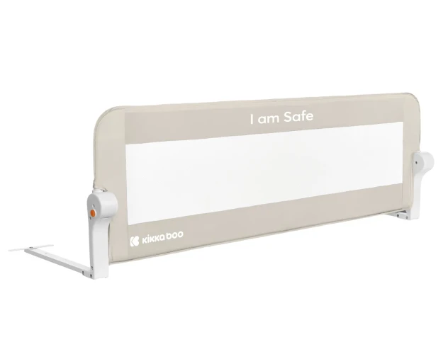 Защитный барьер на кровать KikkaBoo I am safe Beige, 120 см купить в Кишиневе