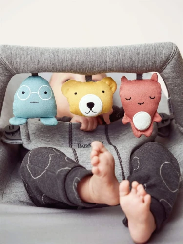 Качалка BabyBjorn Bliss Light Grey 3D Jersey купить в Кишиневе