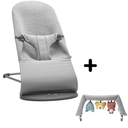Balansoar BabyBjorn Bliss Light Grey 3D Jersey cumpăra în Chișinau