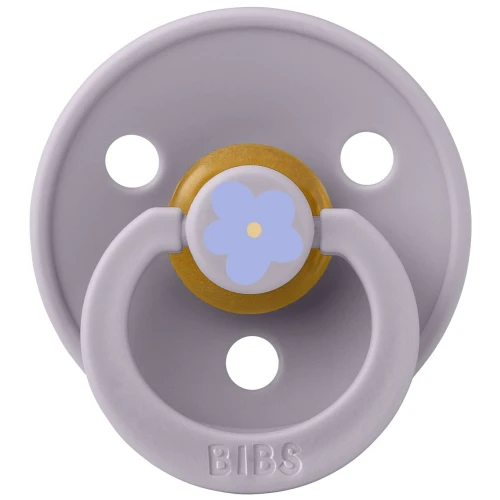 Suzeta rotunda din latex Bibs Colour Jasmine Fossil Grey Mix (6-18 luni), 2 buc. cumpăra în Chișinau