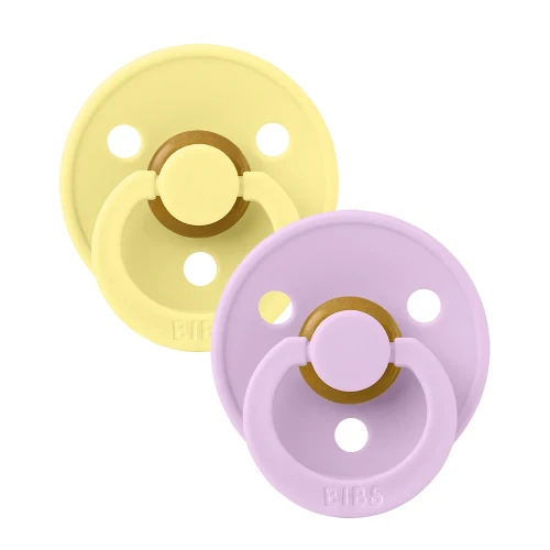 Suzetă rotundă din latex Bibs Sunshine & Violet Sky (0-6 luni), 2 buc. cumpăra în Chișinau