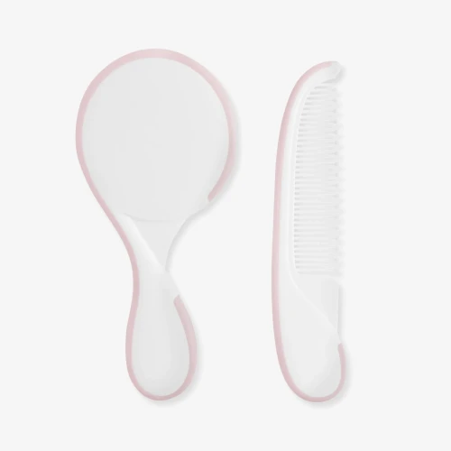 Набор щетка и расческа для детей Kikkaboo Utility Pink купить в Кишиневе