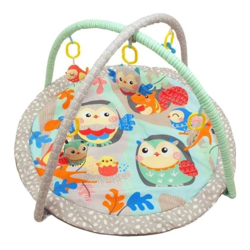 Игровой коврик Baby Mix Совы, с дугой и игрушками купить в Кишиневе