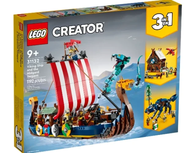 Set constructie Lego Creator Viking Ship and the Midgard Serpent, 1192 elemente cumpăra în Chișinau