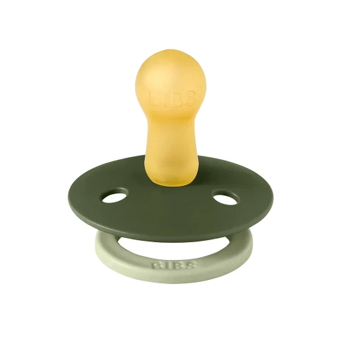 Круглые латексные соски Bibs Studio Colour Sage & Hunter Green (0-6 мес.), 2 шт. купить в Кишиневе