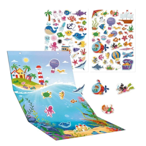 Set de creație Dodo cu stickere Lumea subacvatică cumpăra în Chișinau