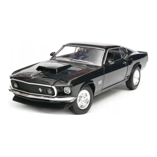 Mașină metalică Welly Ford Mustang Boss 429 1969, scara 1:24, neagră cumpăra în Chișinau