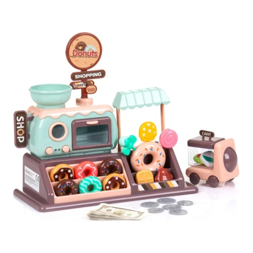 Set de joacă Chipolino Magazin de gogoși Donut Shop, cu lumini și sunete, 34 de piese cumpăra în Chișinau
