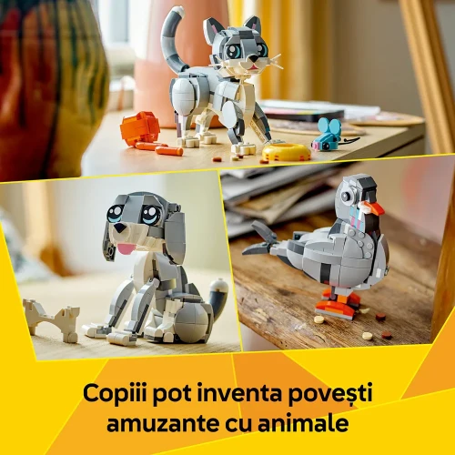 Set construcție Lego Creator Playful Cat, 407 elemente cumpăra în Chișinau