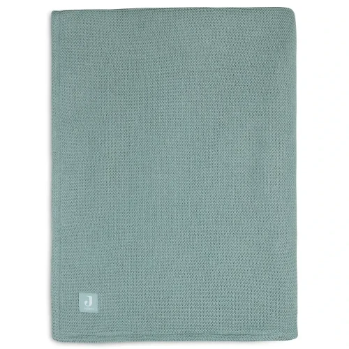 Păturică Jollein Basic Knit Forest Green/Fleece, 75x100 cm cumpăra în Chișinau