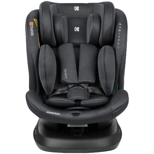 Scaun auto 0-36kg Isofix KikkaBoo Shift Dark Grey, rotativ 360 cumpăra în Chișinau